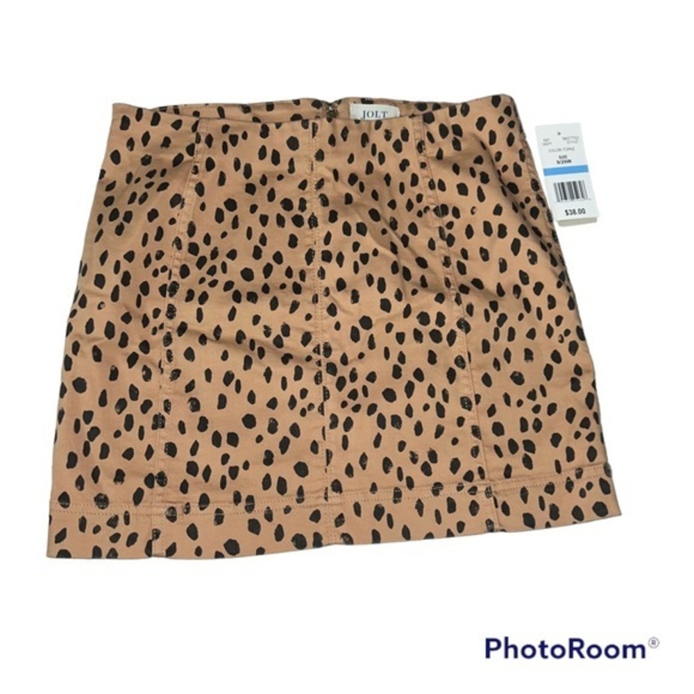 Jolt animal mini skirt size 29 nwt